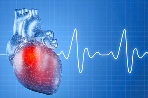 High blood pressure, which has many causes, causes disturbances in the functioning of the heart. 